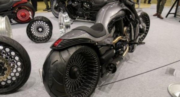 Крутые кастомы Giotto на базе Harley-Davidson V-Rod от российской мастерской Box39